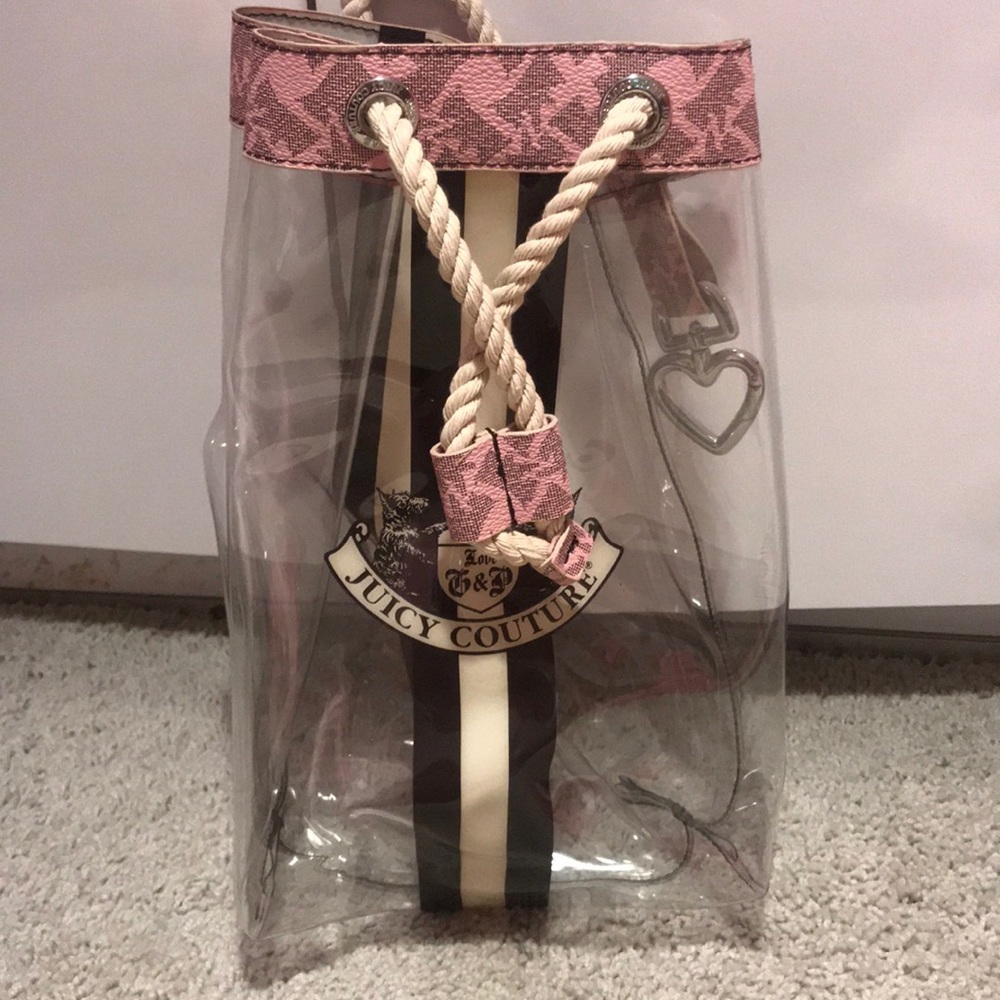 Authentic RARE Juicy Couture Sizeable “To-Go” Bag